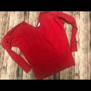 Boston proper deep v sweater